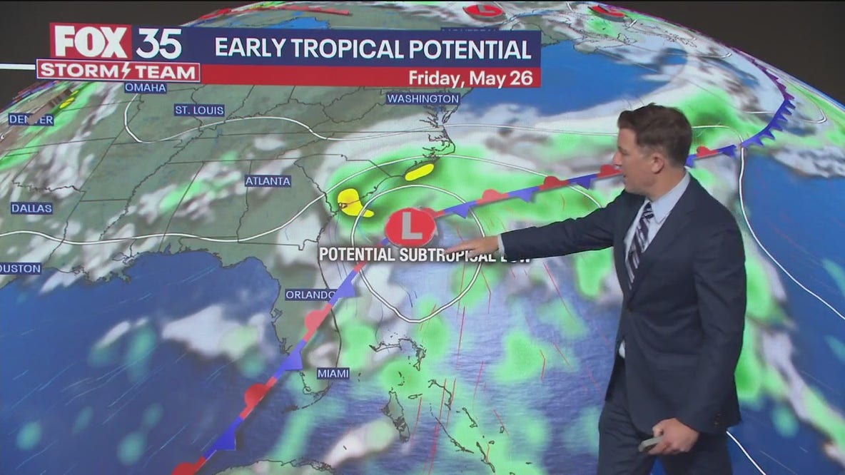 NHC monitoring potential system in Atlantic